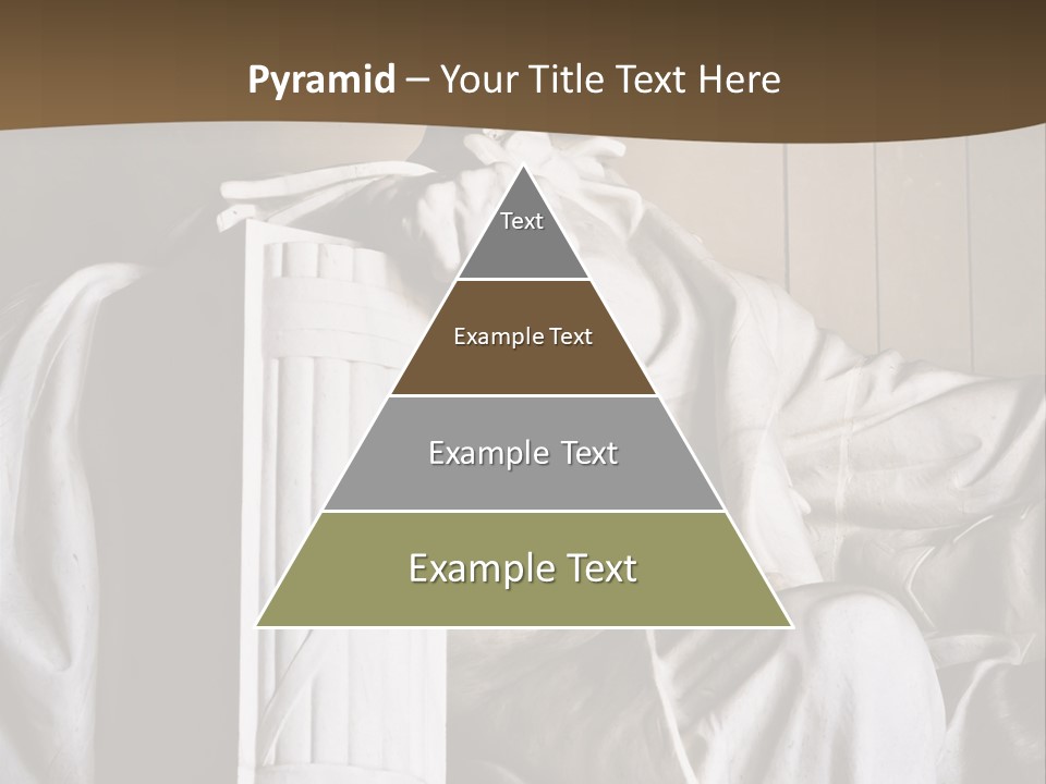 American Patriotism Sitting PowerPoint Template