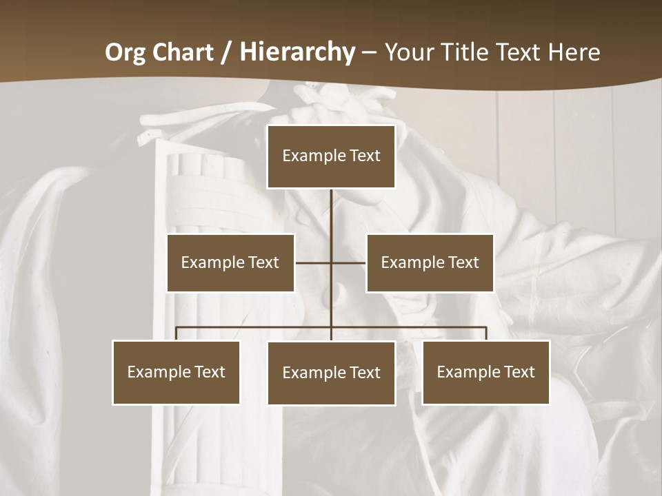 American Patriotism Sitting PowerPoint Template