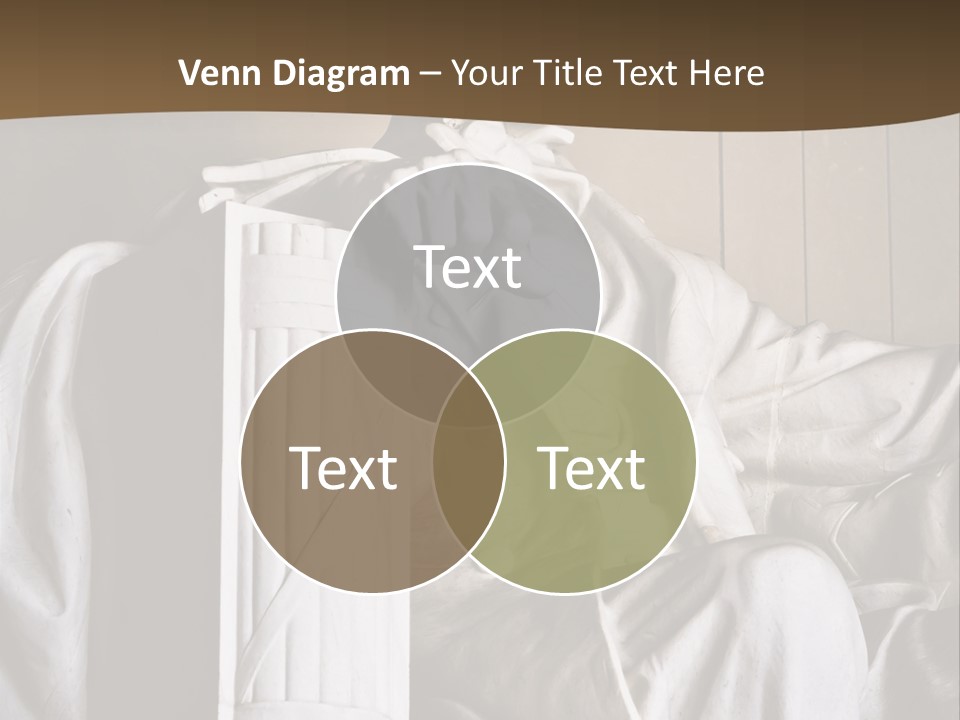 American Patriotism Sitting PowerPoint Template