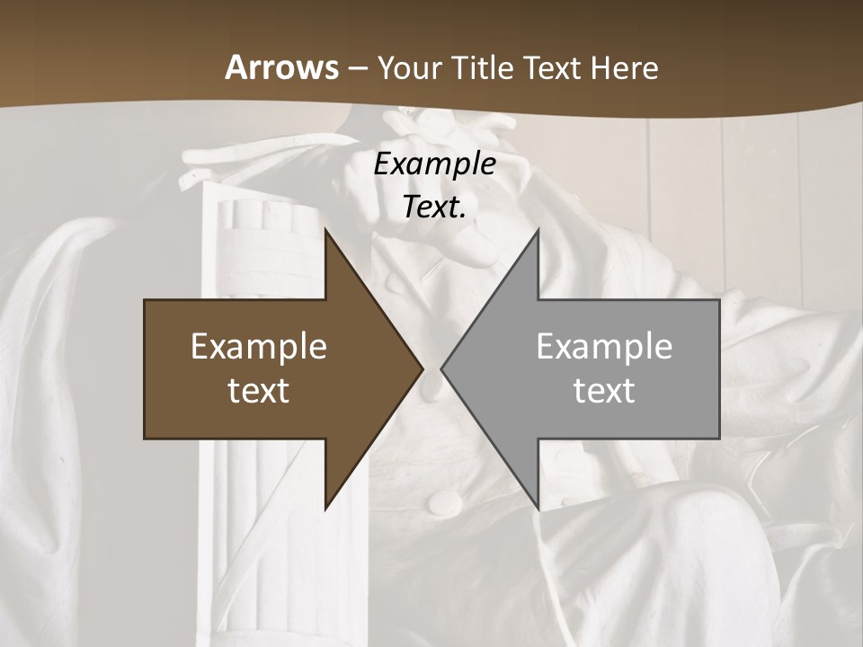 American Patriotism Sitting PowerPoint Template