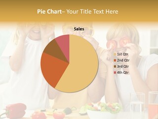 Little Girl Slice PowerPoint Template