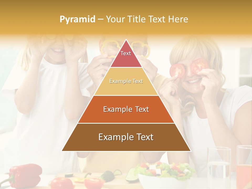 Little Girl Slice PowerPoint Template