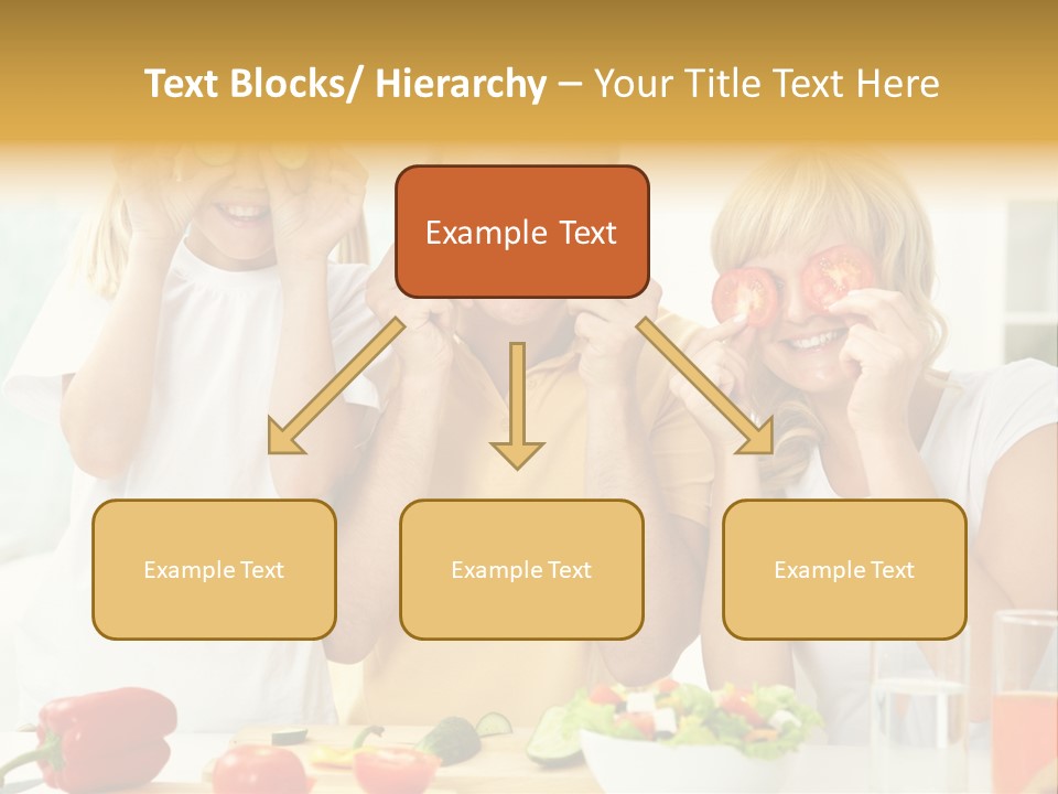 Little Girl Slice PowerPoint Template