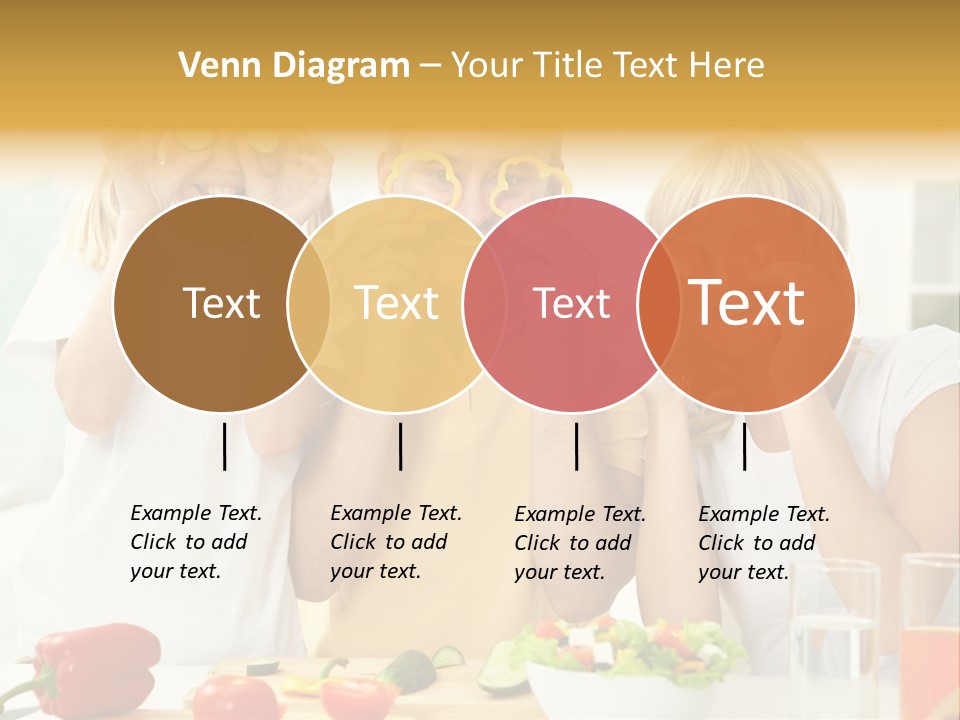 Little Girl Slice PowerPoint Template