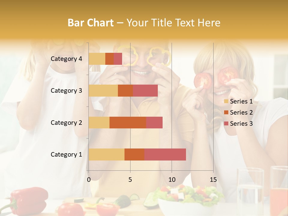 Little Girl Slice PowerPoint Template
