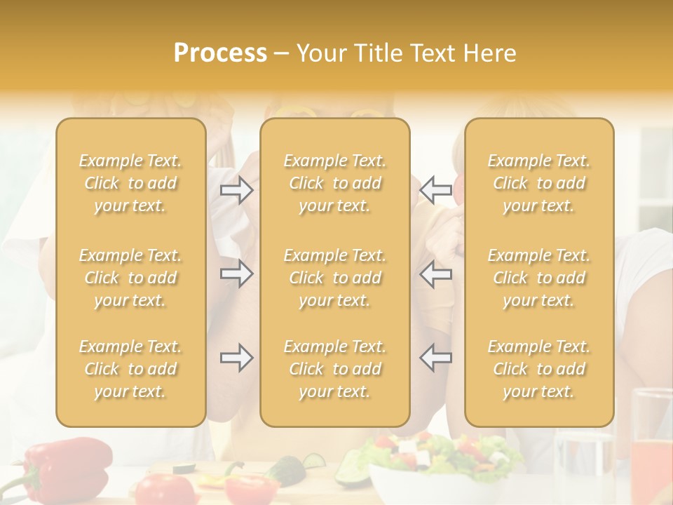 Little Girl Slice PowerPoint Template