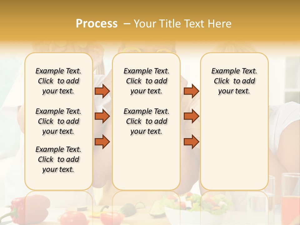 Little Girl Slice PowerPoint Template