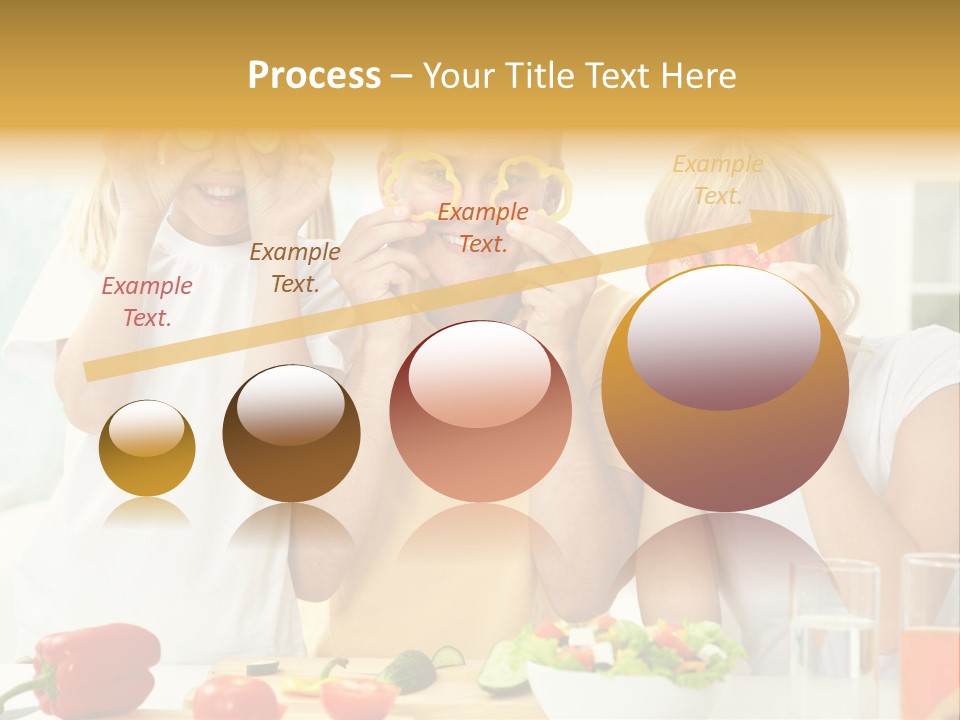 Little Girl Slice PowerPoint Template
