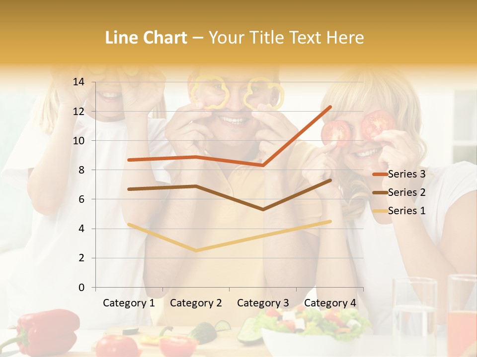 Little Girl Slice PowerPoint Template