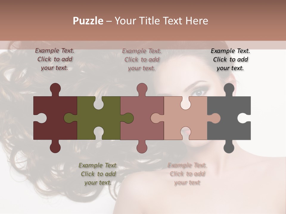 Horizontal Isolated Long PowerPoint Template