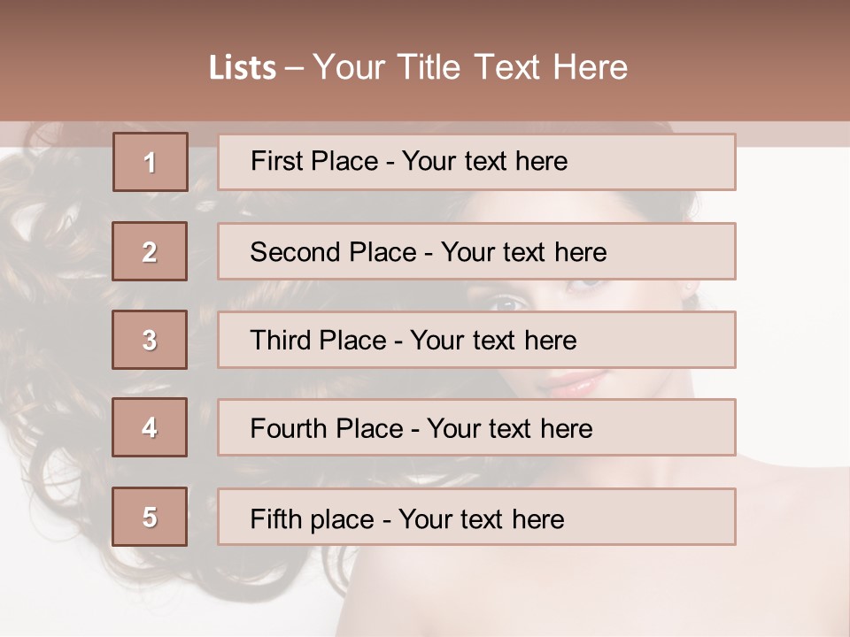 Horizontal Isolated Long PowerPoint Template