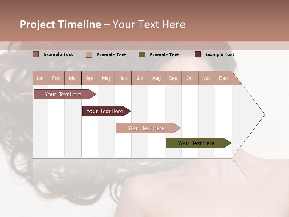Horizontal Isolated Long PowerPoint Template