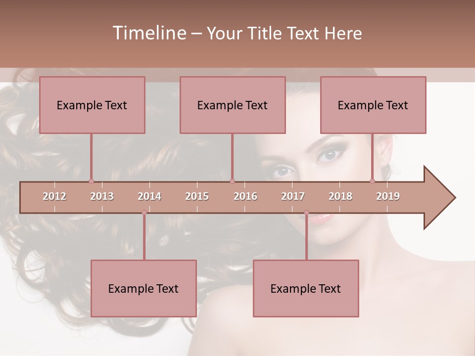 Horizontal Isolated Long PowerPoint Template