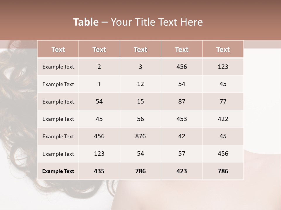 Horizontal Isolated Long PowerPoint Template