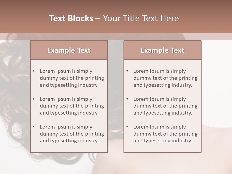 Horizontal Isolated Long PowerPoint Template
