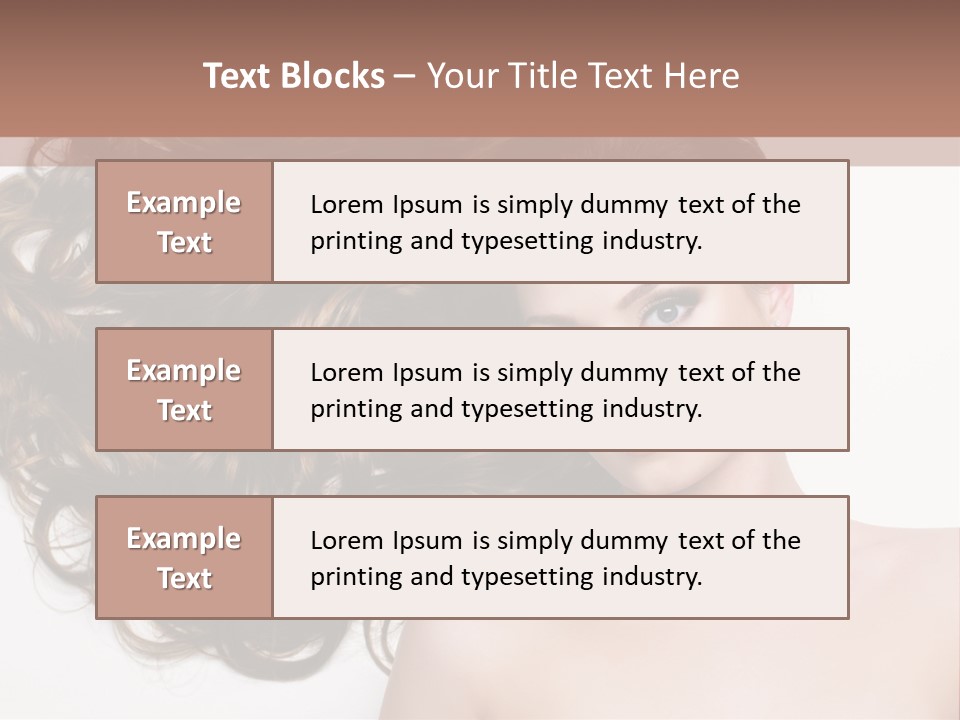 Horizontal Isolated Long PowerPoint Template