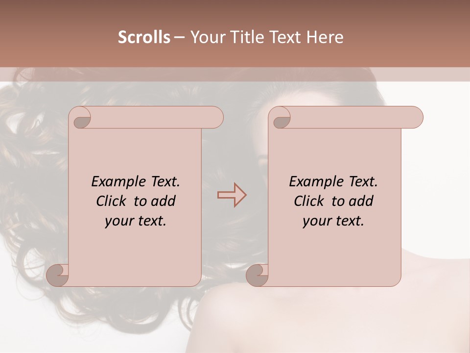 Horizontal Isolated Long PowerPoint Template