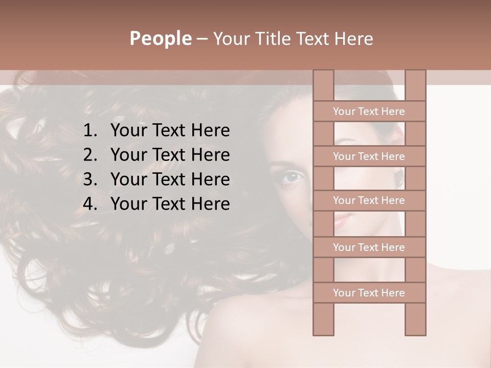 Horizontal Isolated Long PowerPoint Template