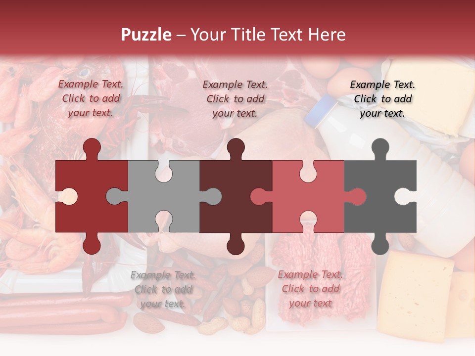 Products Milk Energy PowerPoint Template