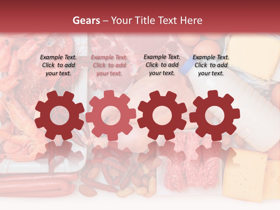 Products Milk Energy PowerPoint Template