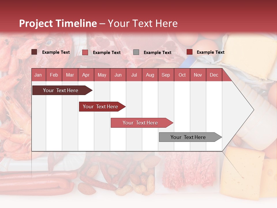 Products Milk Energy PowerPoint Template