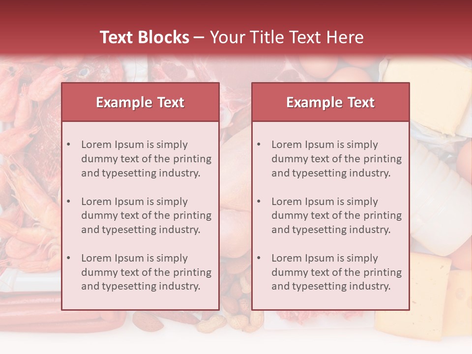 Products Milk Energy PowerPoint Template