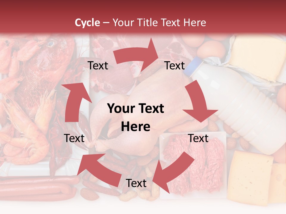 Products Milk Energy PowerPoint Template