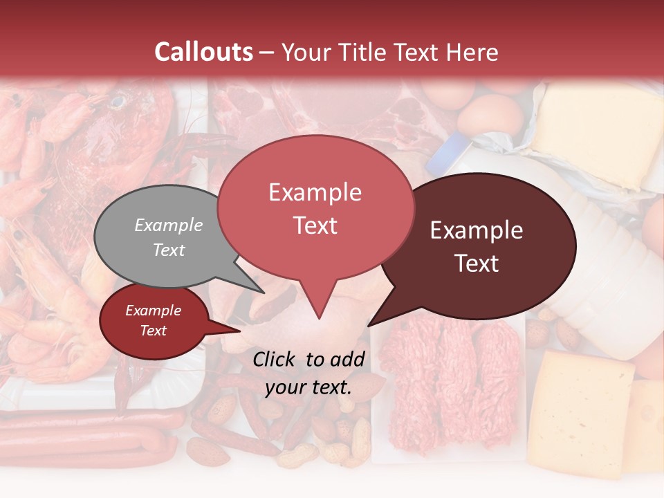 Products Milk Energy PowerPoint Template
