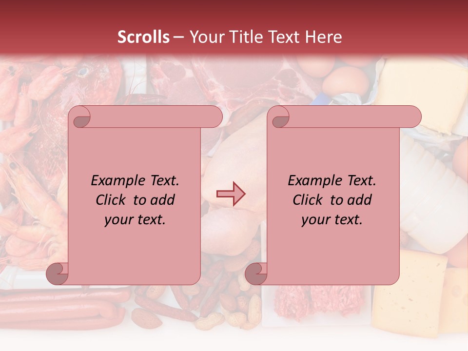 Products Milk Energy PowerPoint Template