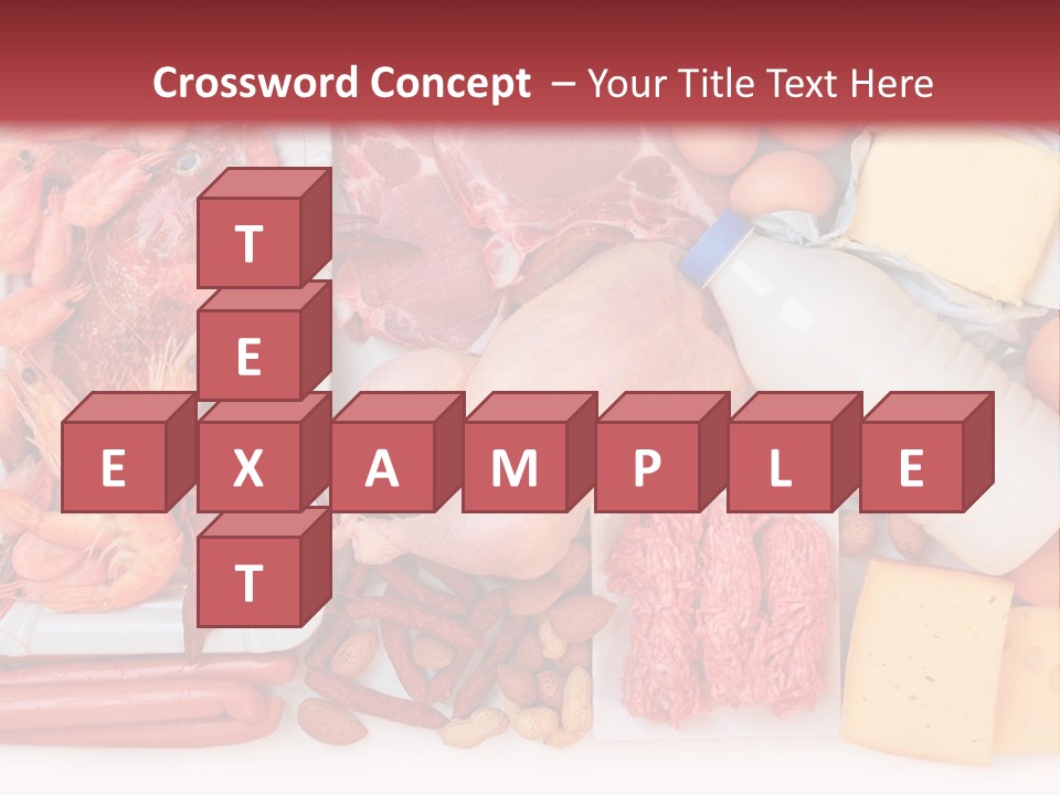 Products Milk Energy PowerPoint Template