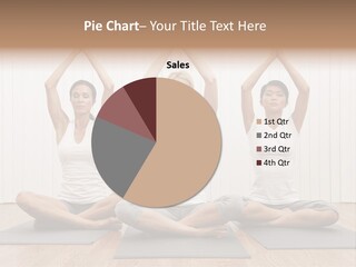 Yoga Mat Health Beautiful PowerPoint Template