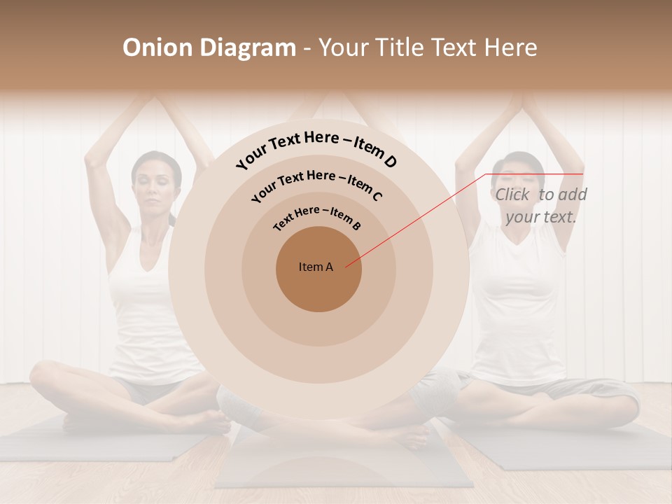 Yoga Mat Health Beautiful PowerPoint Template