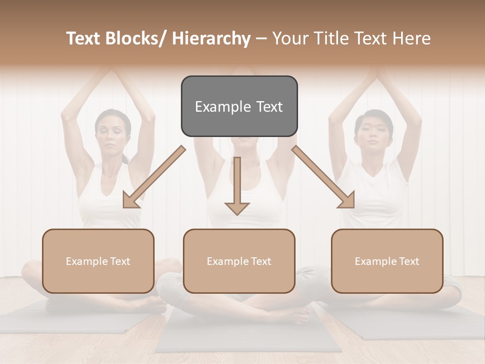 Yoga Mat Health Beautiful PowerPoint Template