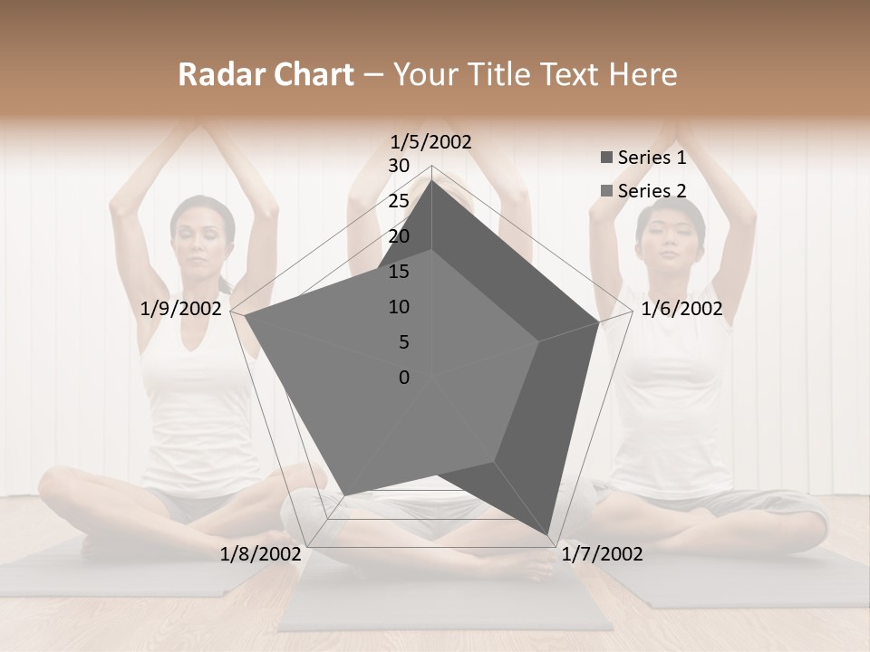 Yoga Mat Health Beautiful PowerPoint Template