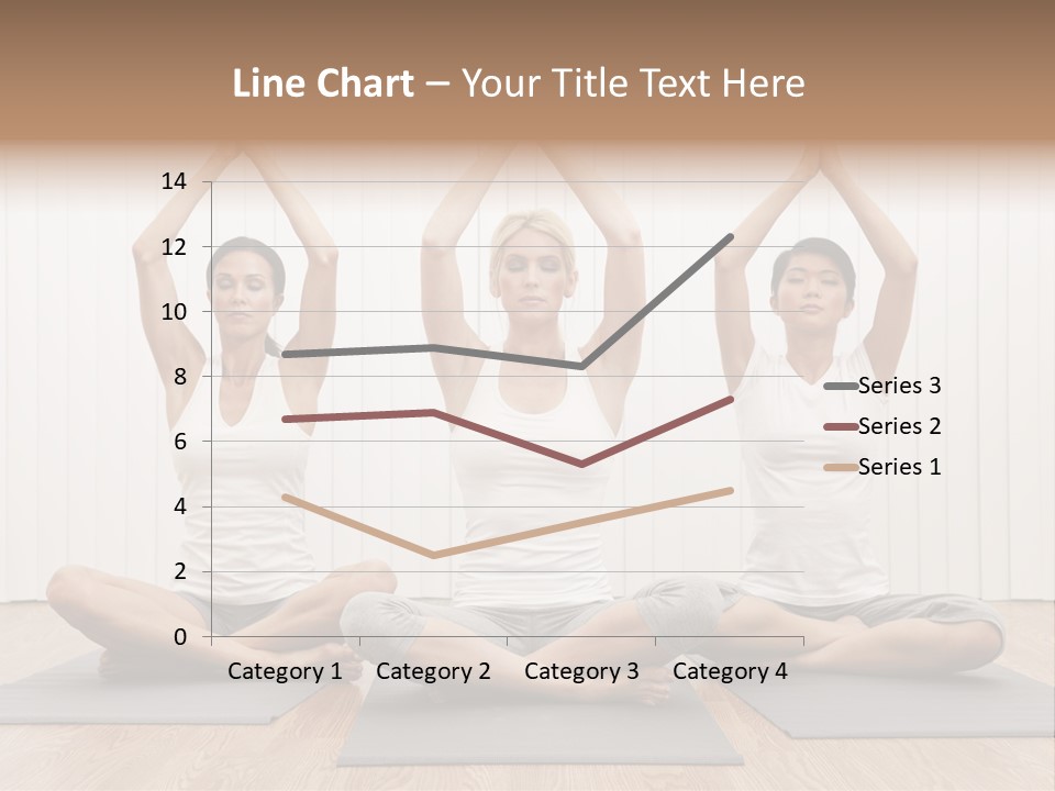Yoga Mat Health Beautiful PowerPoint Template