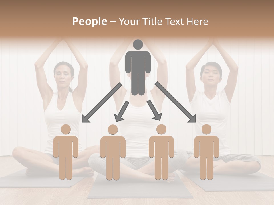 Yoga Mat Health Beautiful PowerPoint Template