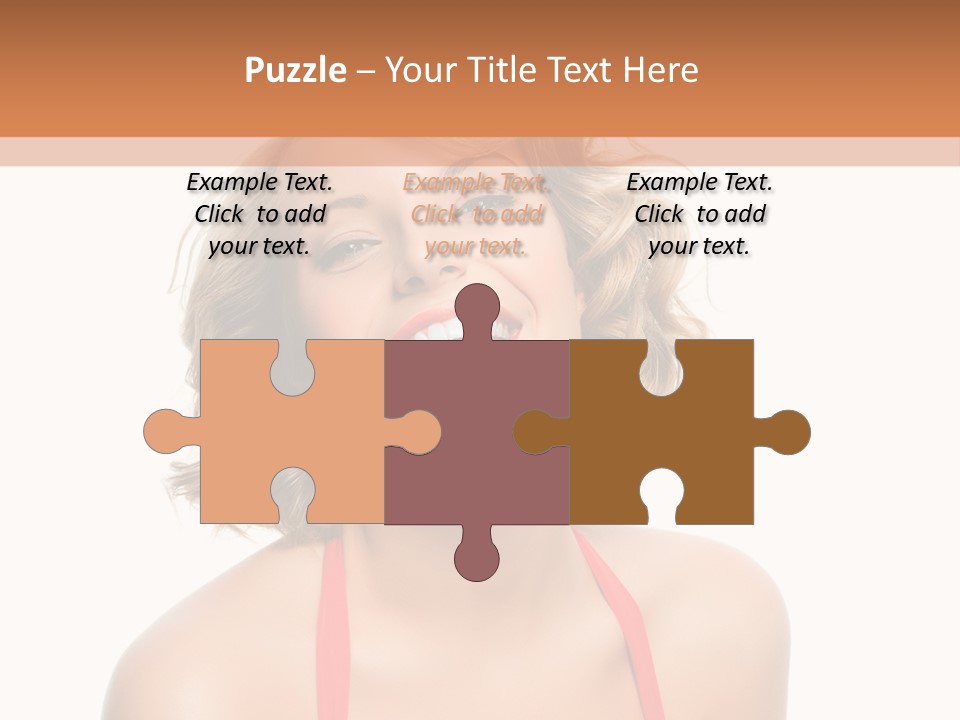 Model Beauty Attractive PowerPoint Template