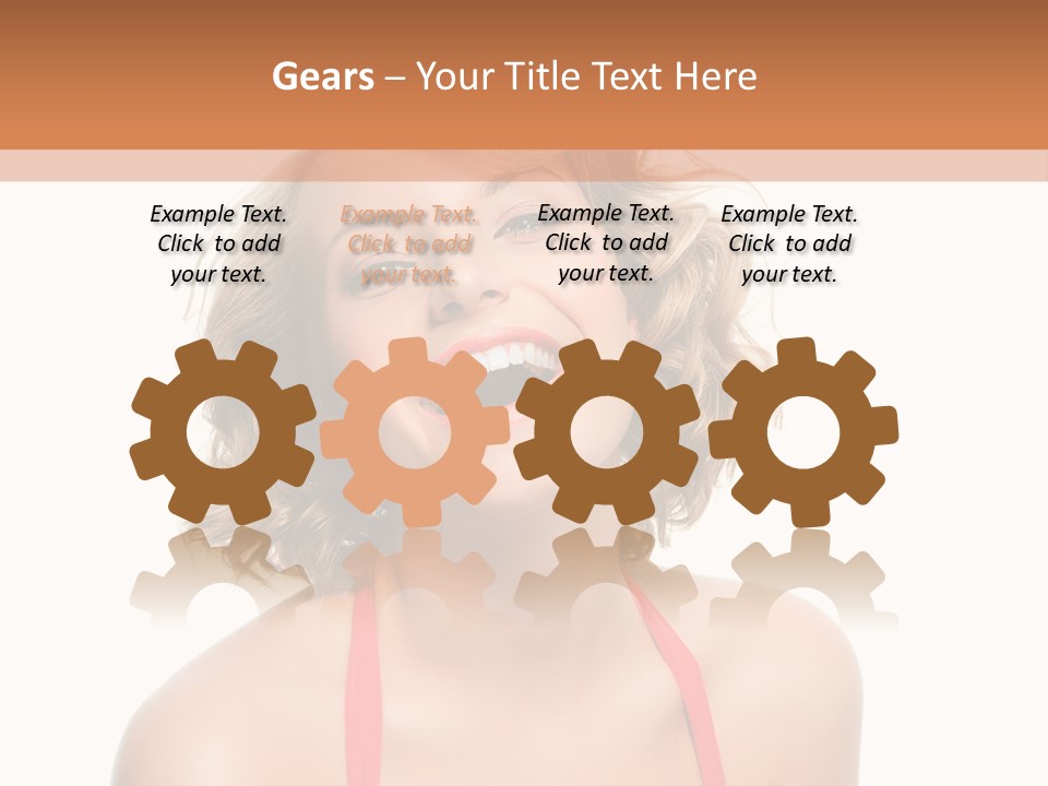 Model Beauty Attractive PowerPoint Template