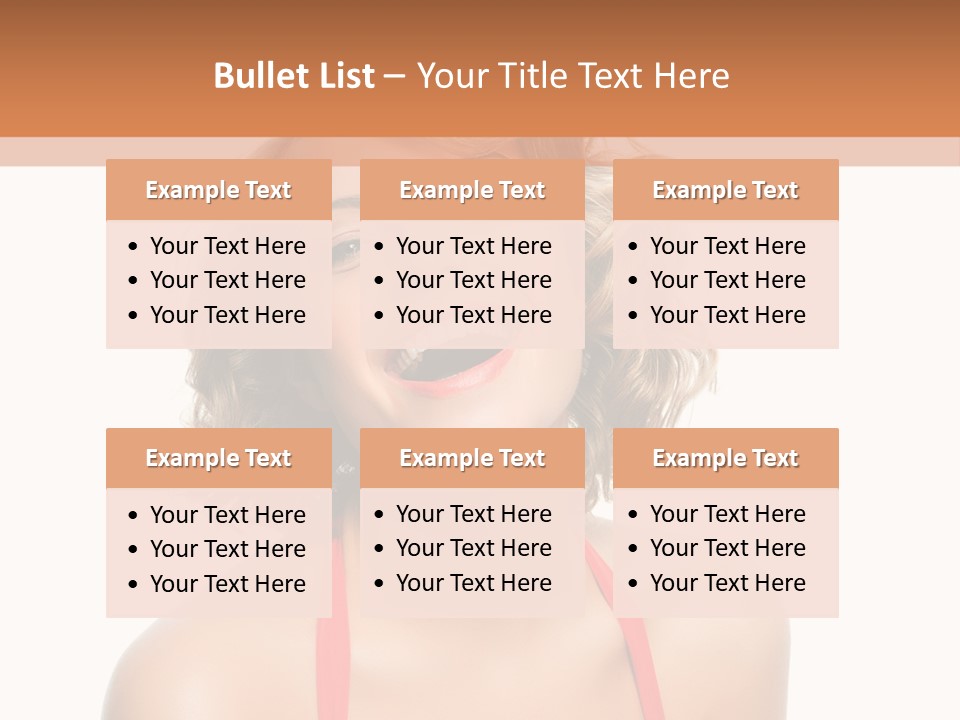 Model Beauty Attractive PowerPoint Template