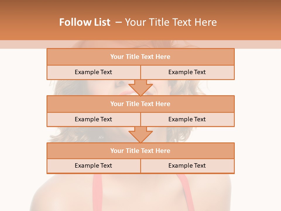 Model Beauty Attractive PowerPoint Template