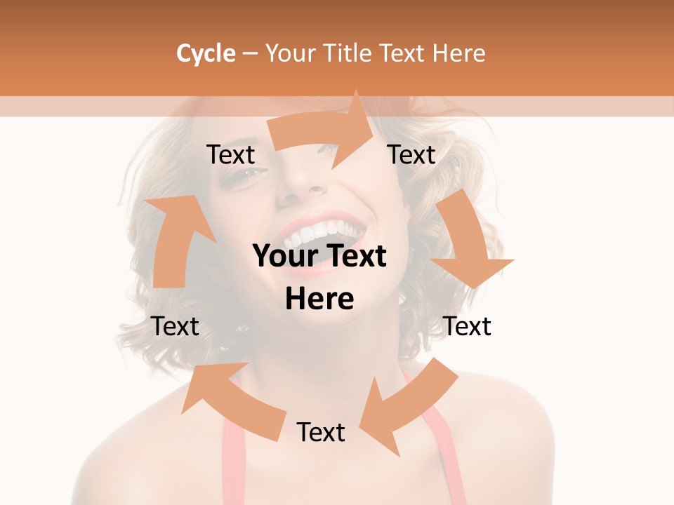Model Beauty Attractive PowerPoint Template