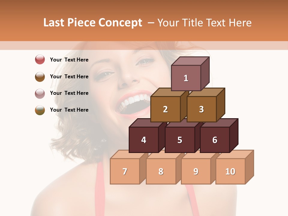 Model Beauty Attractive PowerPoint Template