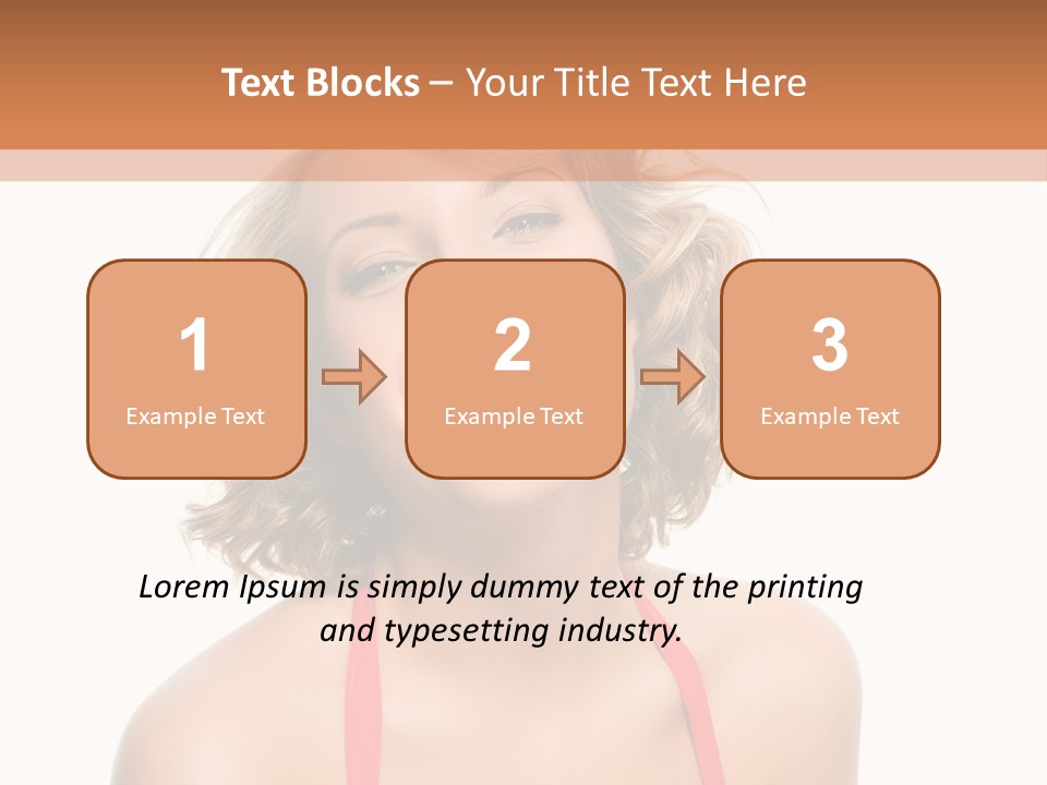 Model Beauty Attractive PowerPoint Template