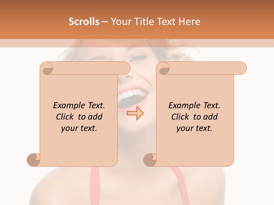 Model Beauty Attractive PowerPoint Template