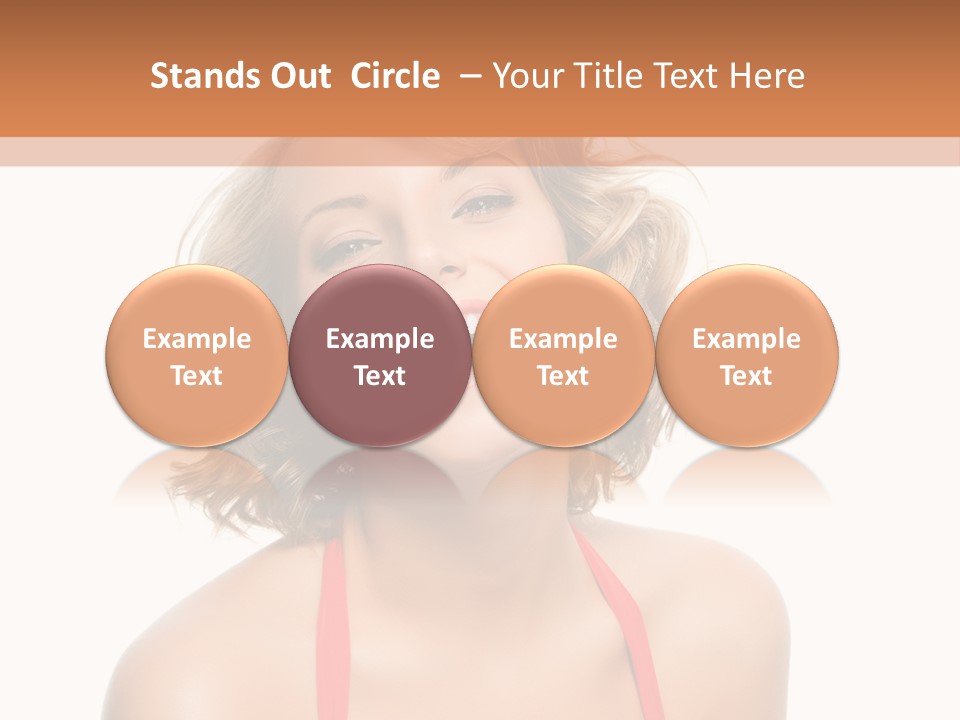 Model Beauty Attractive PowerPoint Template