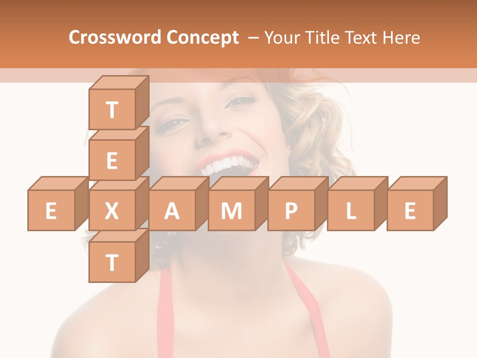 Model Beauty Attractive PowerPoint Template