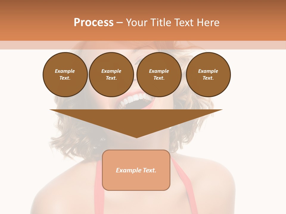 Model Beauty Attractive PowerPoint Template