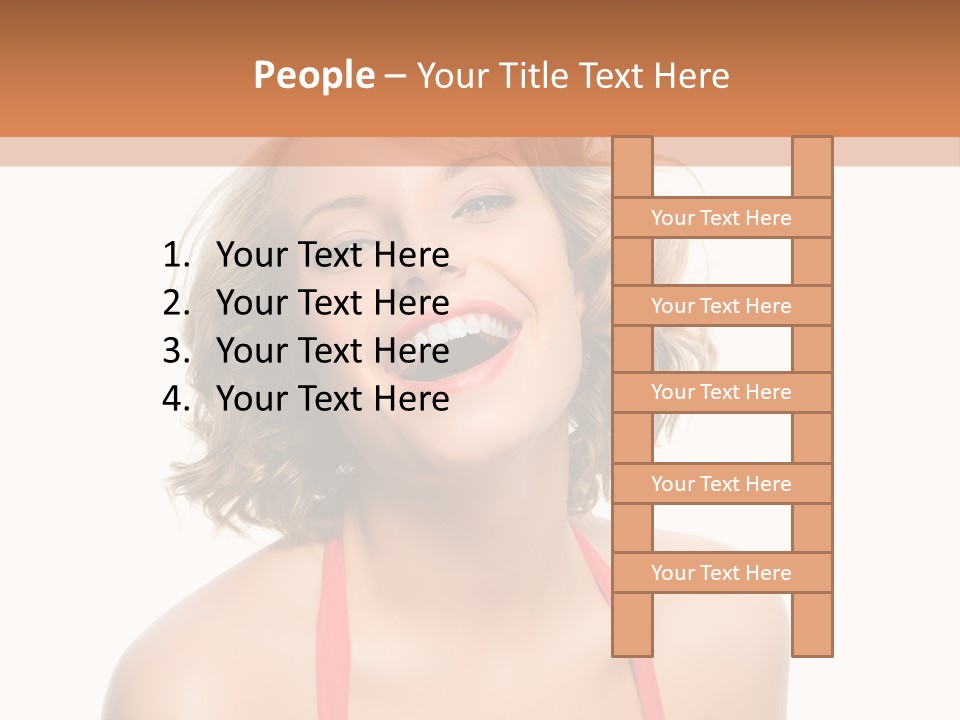 Model Beauty Attractive PowerPoint Template