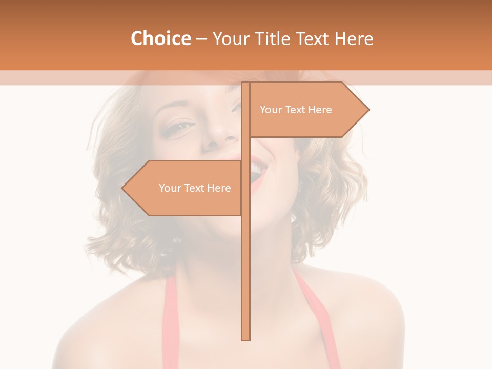 Model Beauty Attractive PowerPoint Template