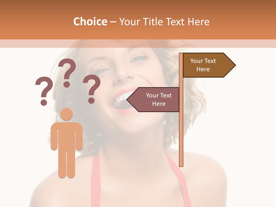 Model Beauty Attractive PowerPoint Template